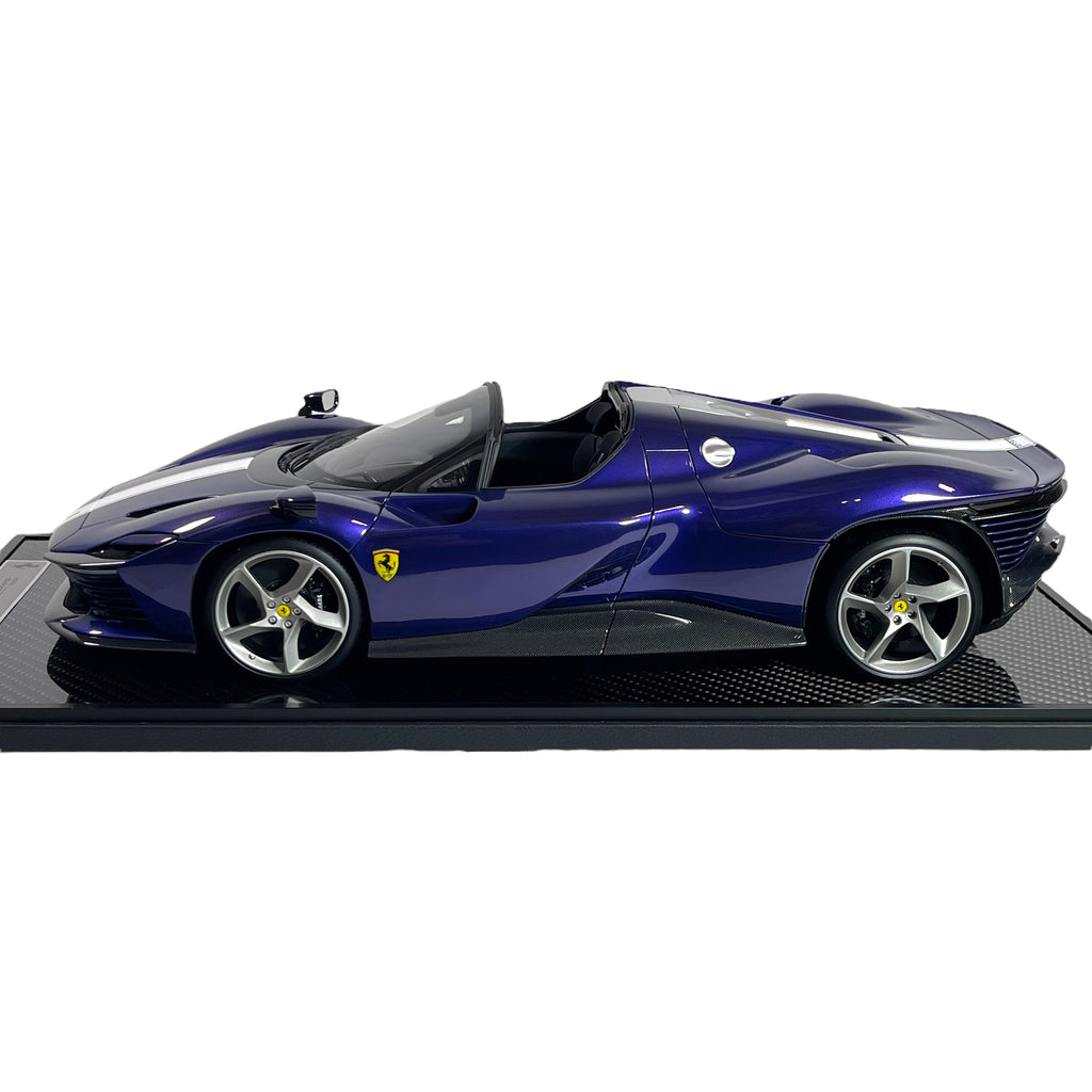 Model Car BBR Models 1/12 Ferrari Daytona SP3 Purple Dino Limited Edition