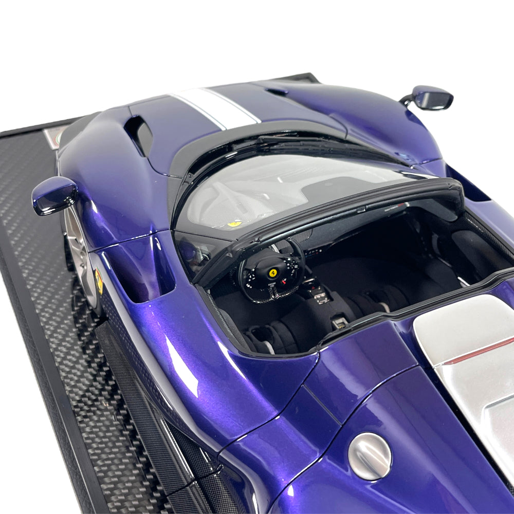 Model Car BBR Models 1/12 Ferrari Daytona SP3 Purple Dino Limited Edition