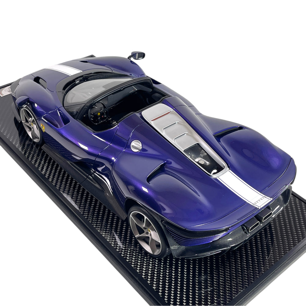 Model Car BBR Models 1/12 Ferrari Daytona SP3 Purple Dino Limited Edition