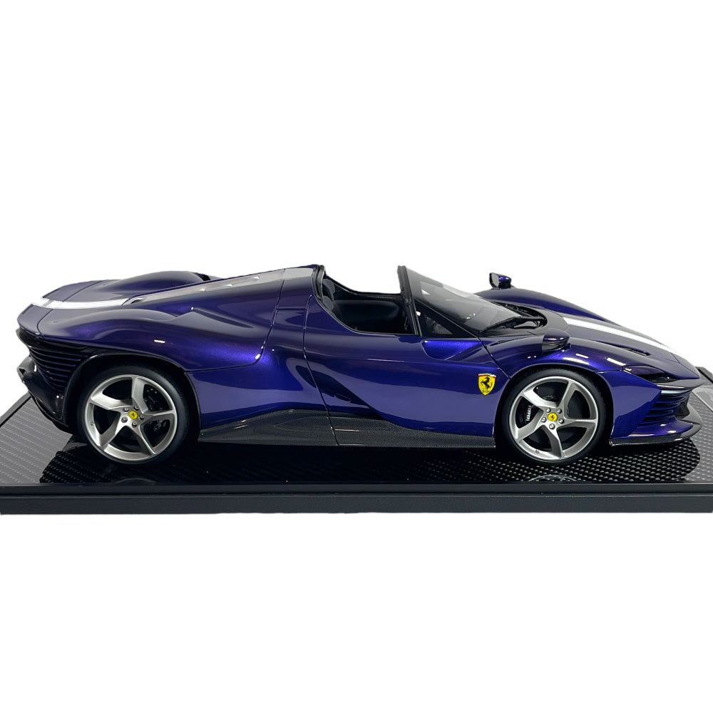 Model Car BBR Models 1/12 Ferrari Daytona SP3 Purple Dino Limited Edition