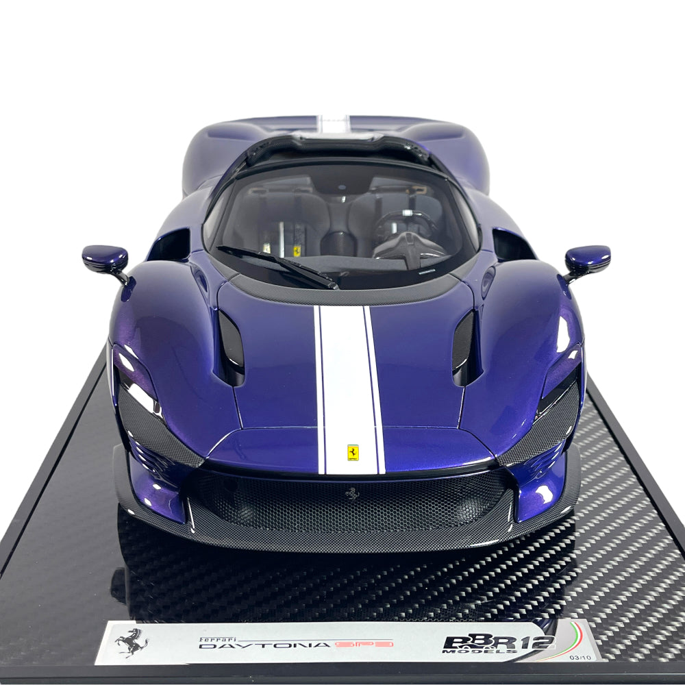 Model Car BBR Models 1/12 Ferrari Daytona SP3 Purple Dino Limited Edition