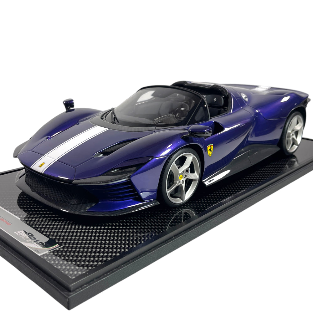 Model Car BBR Models 1/12 Ferrari Daytona SP3 Purple Dino Limited Edition