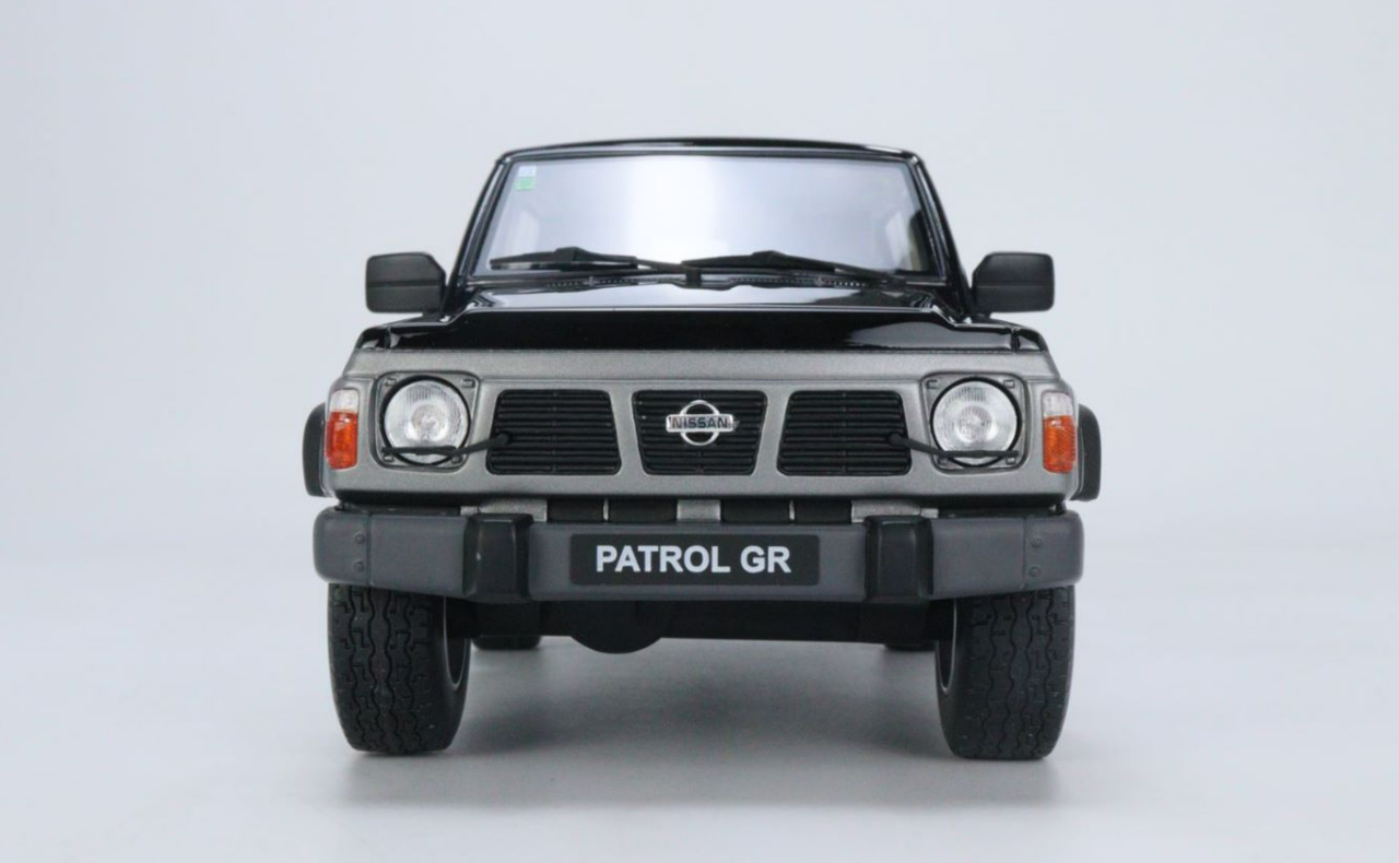Nissan Patrol GT (Black & Grey) Resin Car Model 1/18 OTTO