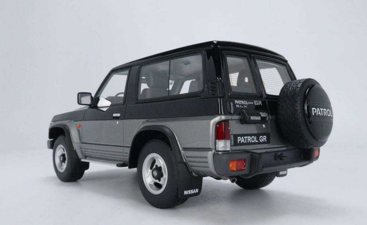 Nissan Patrol GT (Black & Grey) Resin Car Model 1/18 OTTO