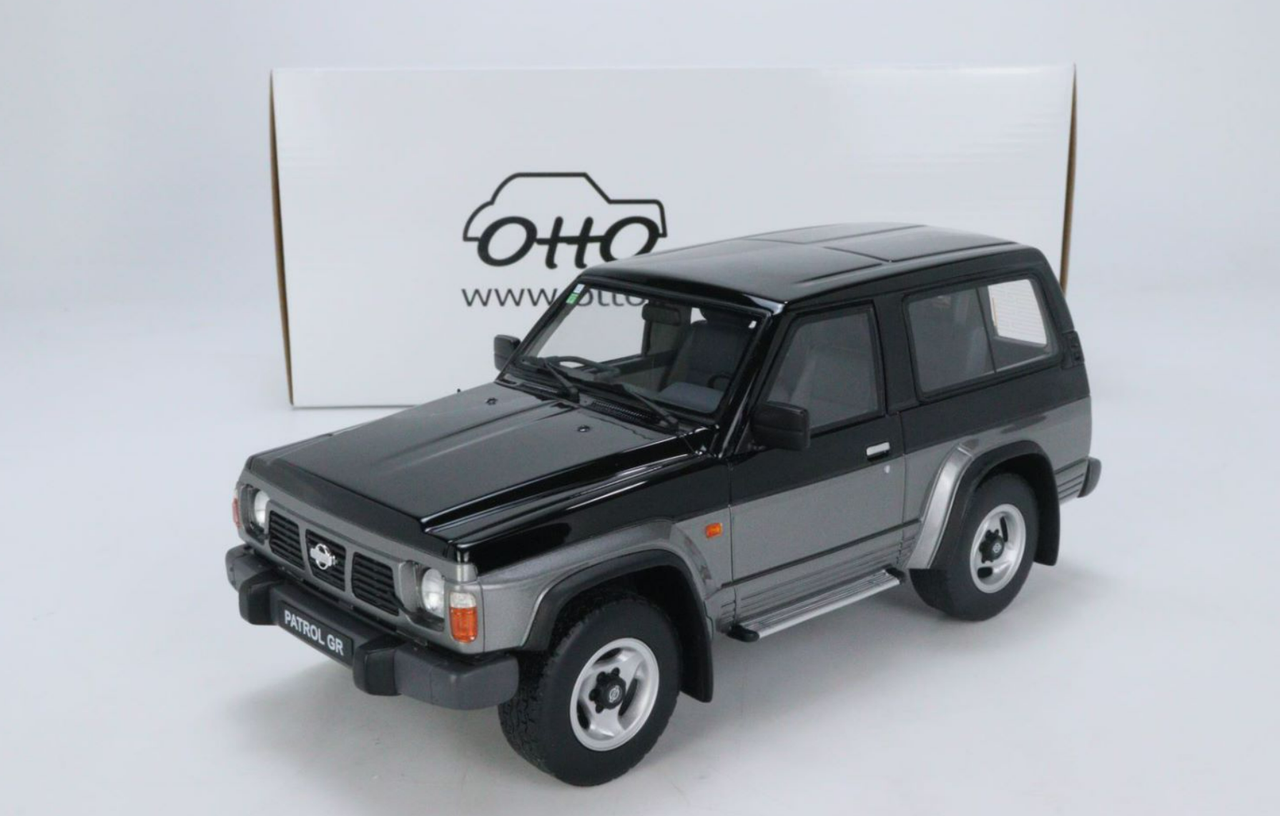 Nissan Patrol GT (Black & Grey) Resin Car Model 1/18 OTTO