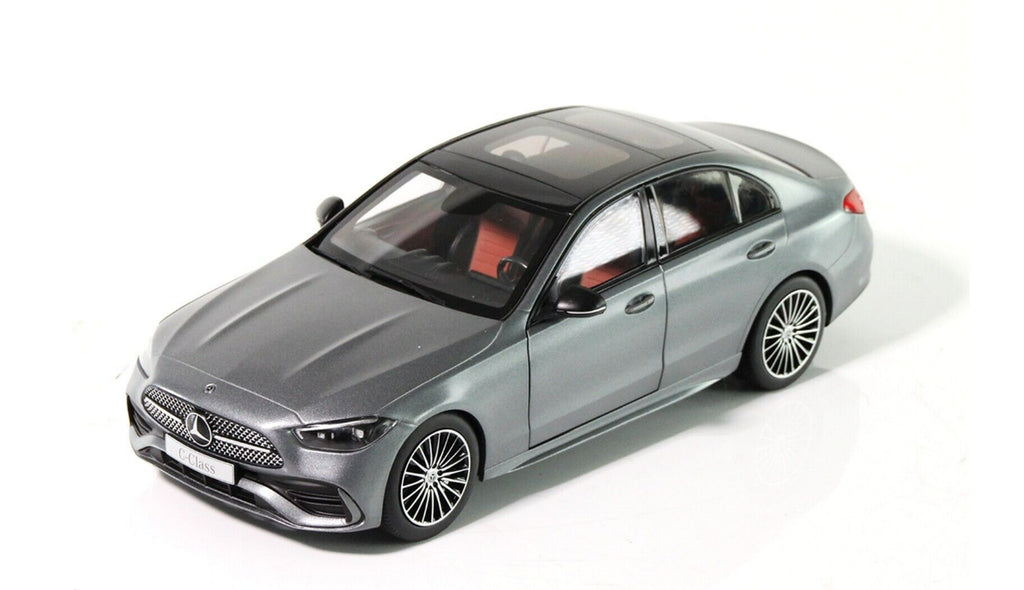 Mercedes-Benz C-Class (W206) (Selenite Grey) Diecast Car Model 1/18 Dealer Edition 2021