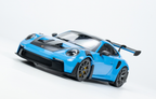 Porsche 911 (992) GT3 RS  2024 Weissach Package (Blue with Dark Silver Wheels) 1/18