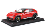 Ferrari Purosangue with Panoramic Roof (Rosso Corsa Red) 1/18