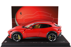 Ferrari Purosangue with Panoramic Roof (Rosso Corsa Red) 1/18