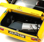 1971 Mercedes-Benz 300SEL 6.8 Hans Heyer "Hannan Alt" #38 (Yellow) Diecast Car Model 1/18 Minichamps