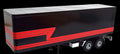 Road Kings Box Semitrailer black red RK180167