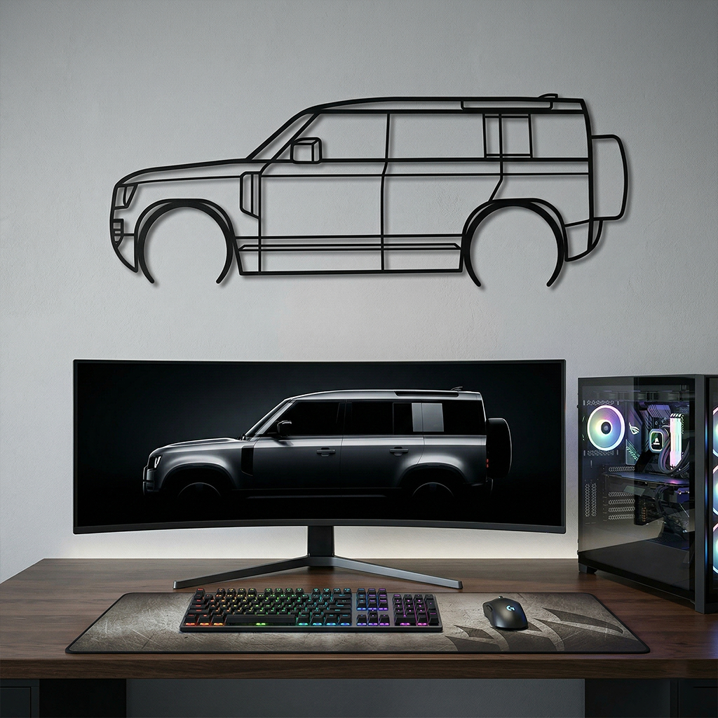 Land Rover Defender - Side View