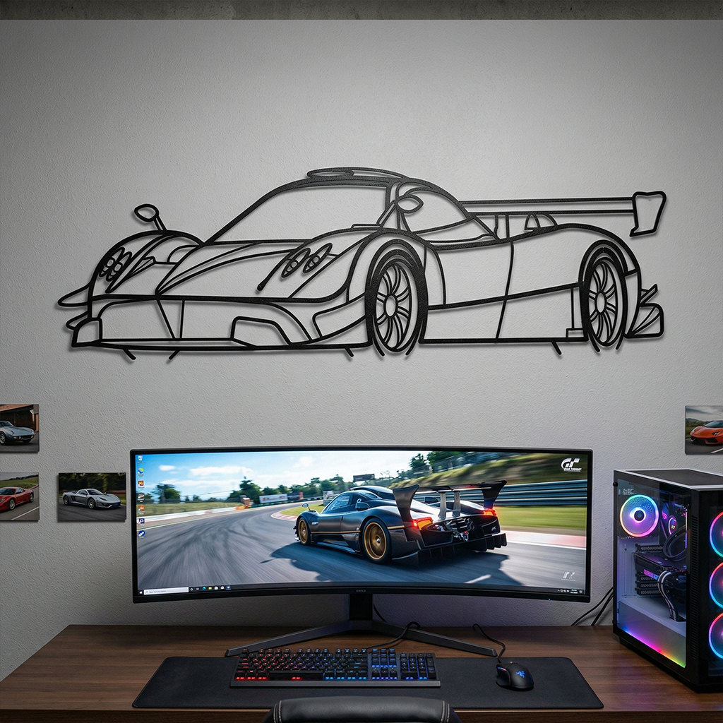 Pagani Zonda R - Front Angled View