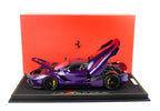 Ferrari LaFerrari 2012 open diecast - SPECIAL PACK Purple Dubai- Viola Vio tailor made
