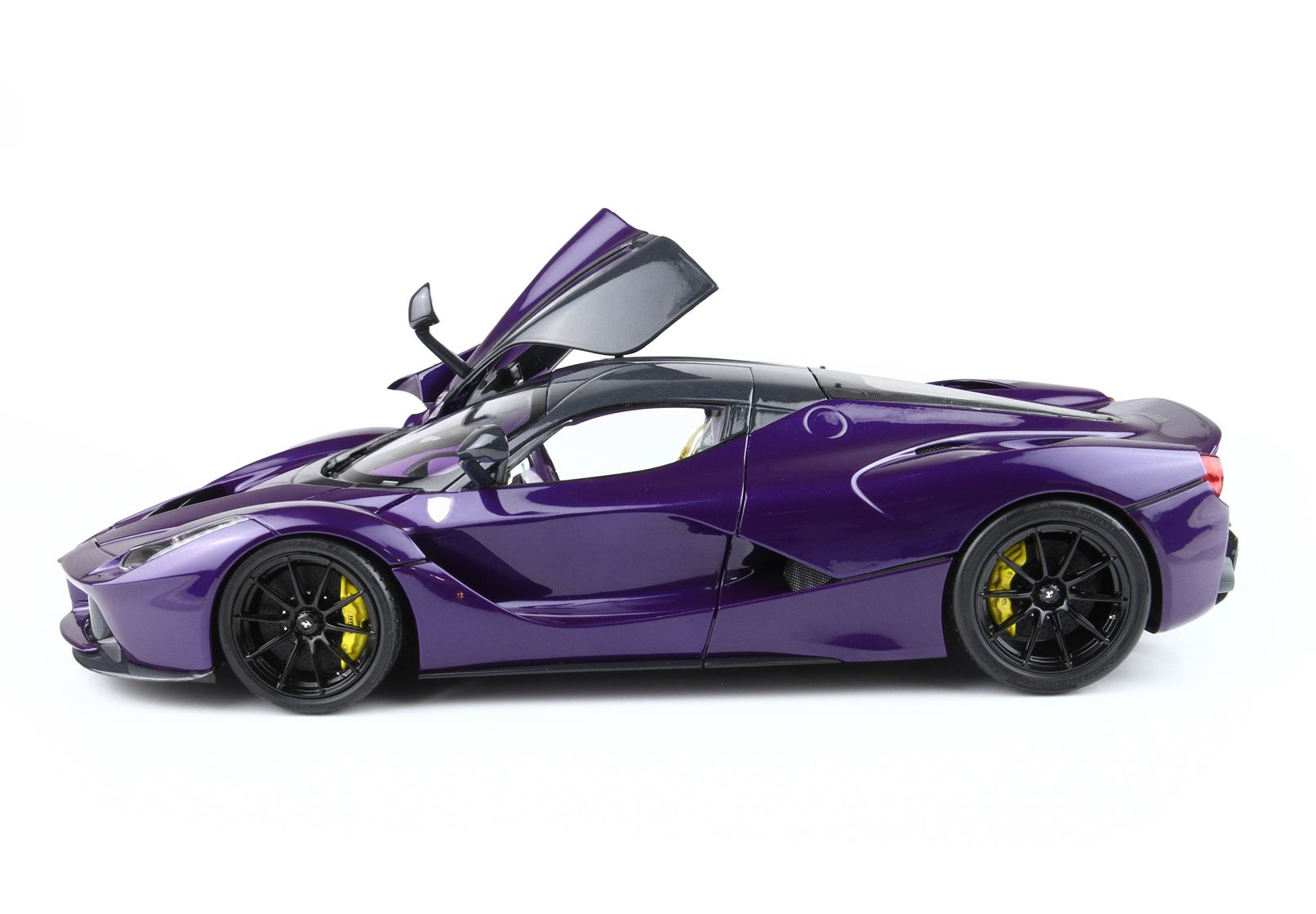 Ferrari LaFerrari 2012 open diecast - SPECIAL PACK Purple Dubai- Viola Vio tailor made