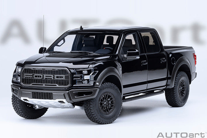 Ford F-150 Raptor Supercrew (Agate Black) Car Model 1/18 AUTOART 2019