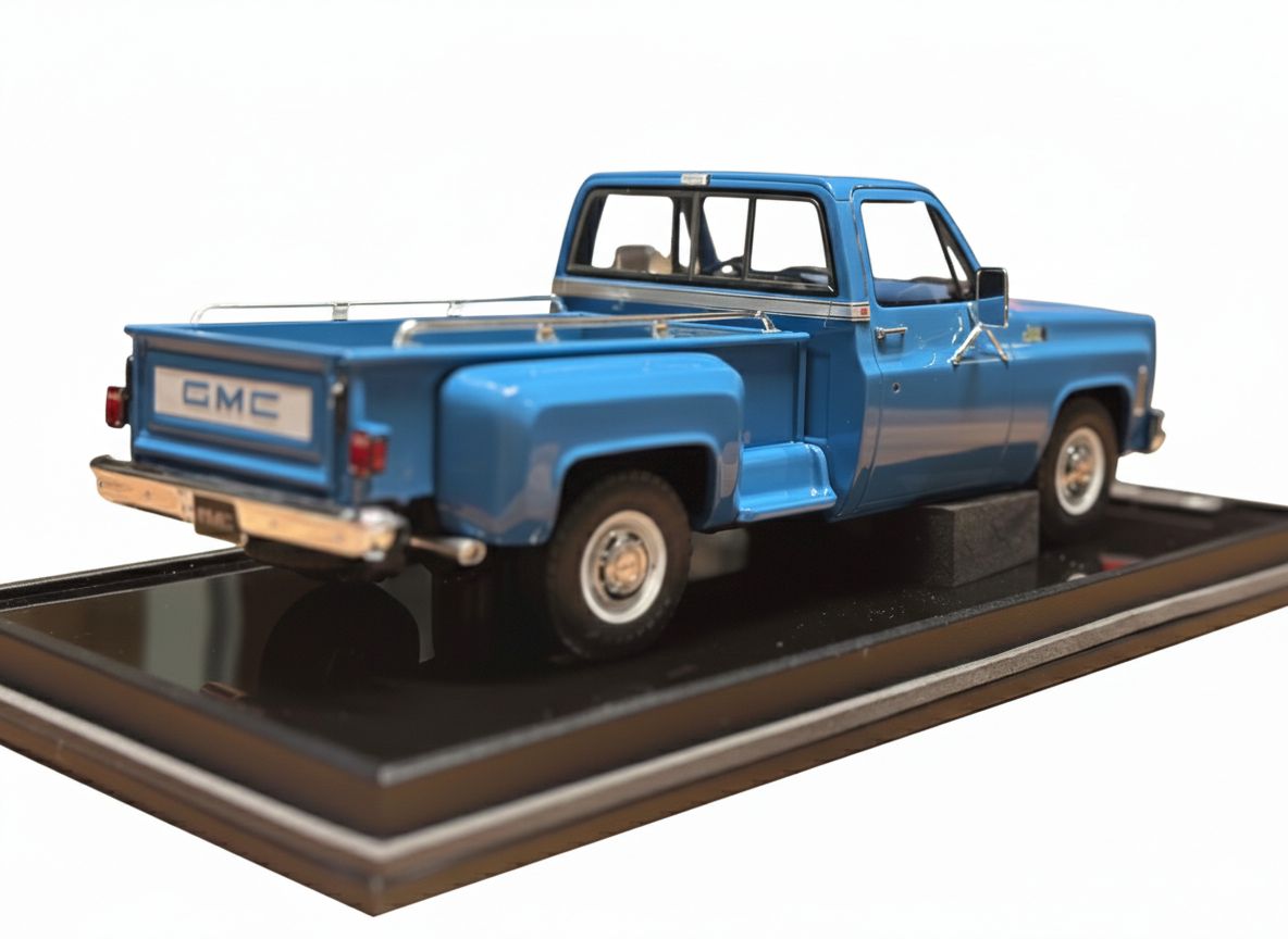 PREORDER GMC Sierra Classic 3500 (1979) - Desert BLUE- Limited 60 pcs 1/18