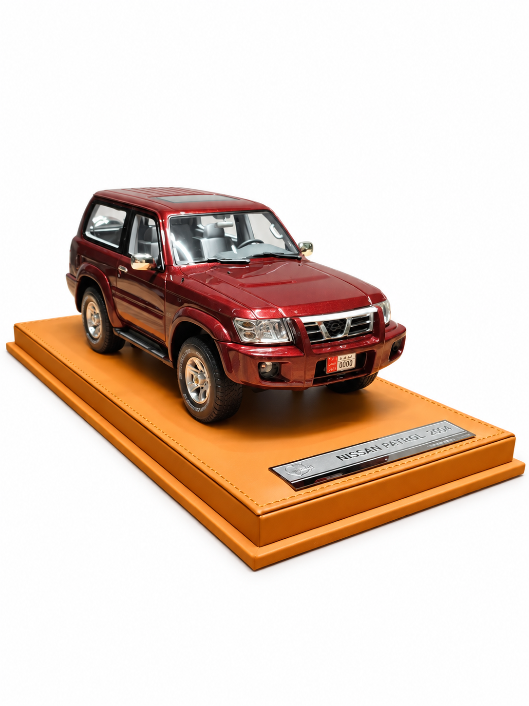 Nissan Patrol 2004 (Red) Scale 1/18