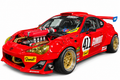 1:18 Gumout 411 Donut Toyota GT86 Super Modificato & Ferrari engine Diecast