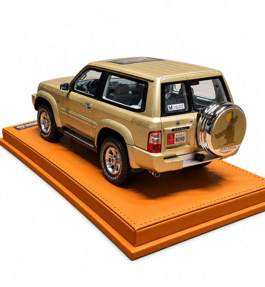 Nissan Patrol 2004 (Gold) Scale 1/18
