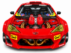 1:18 Gumout 411 Donut Toyota GT86 Super Modificato & Ferrari engine Diecast