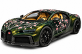BBA Bugatti 2022 Chiron Profilee Sakura Gradient Green 1:18 – Collectible Resin Model