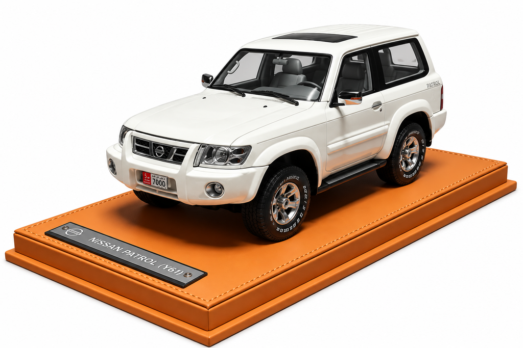 Nissan Patrol 2004 (White) Scale 1/18