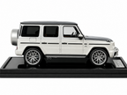 1/18 Resin Mercedes-Benz AMG G 63 UAE Golden Jubilee Edition – Motor Helix (White/Silver)