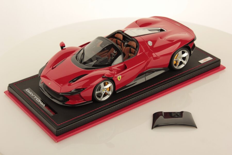 MR Ferrari Daytona SP3 Red Rosso Corsa - Limited 199 pcs 1/18, FE036C