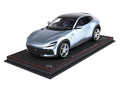 Ferrari Purosangue BBR Models 1/18 P18219F Alloy Grey with display case