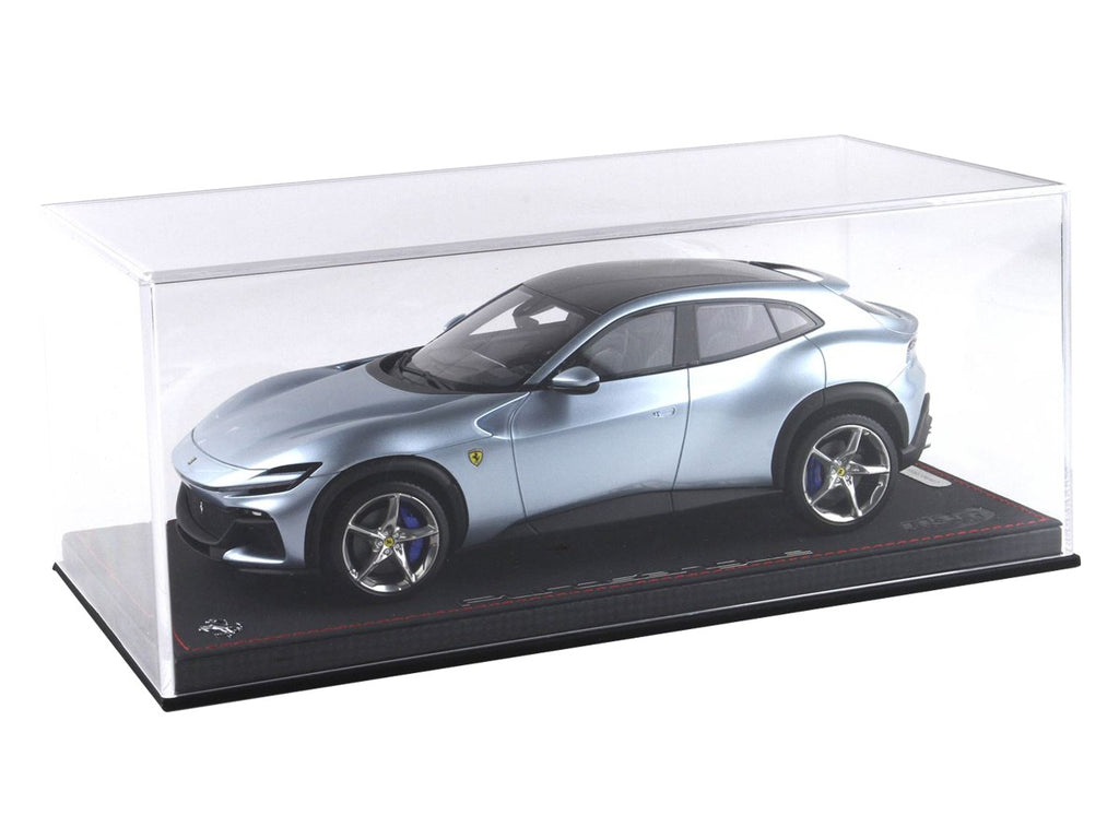 Ferrari Purosangue BBR Models 1/18 P18219F Alloy Grey with display case