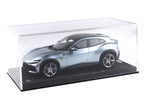 Ferrari Purosangue BBR Models 1/18 P18219F Alloy Grey with display case
