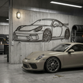 Porsche 991.2 GT3 - Front Angled View
