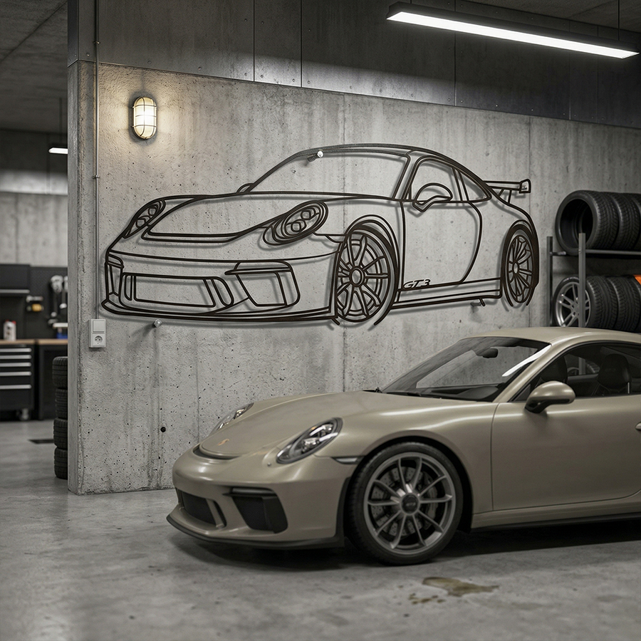 Porsche 991.2 GT3 - Front Angled View