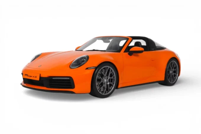 Porsche 911 Targa 4S (992.1) from 2021 is rendered by GT Spirit  1/8