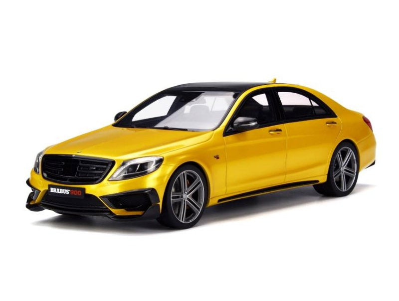 Mercedes-Benz S65 AMG Brabus Rocket 900 (Yellow) Car Model 1/18 GT Spirit