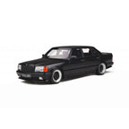 Mercedes-Benz 560 (W126) 6.0 SEL AMG Obsidian Black Metallic 1989 1/18