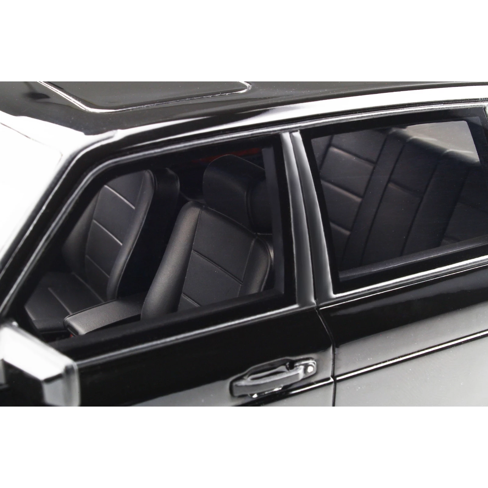 Mercedes-Benz 560 (W126) 6.0 SEL AMG Obsidian Black Metallic 1989 1/18