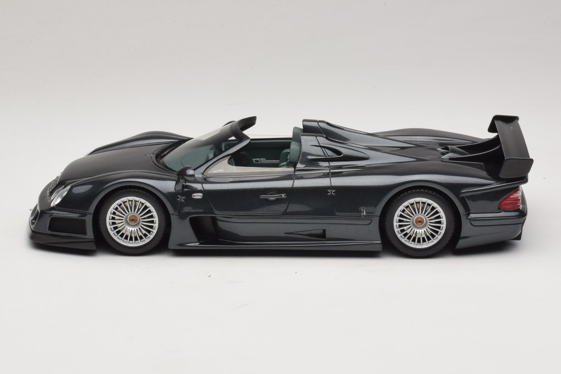 Mercedes CLK GTR Roadster Gray GT Spirit 1/18
