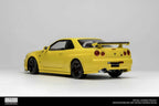 MotorHelix 1:18 Nissan Skyline GT-R (R34) Customized Version in Yellow