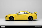 MotorHelix 1:18 Nissan Skyline GT-R (R34) Customized Version in Yellow