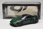 Porsche 911 992 Turbo S Brabus 900 Rocket R Mean Green GT Spirit 1/18