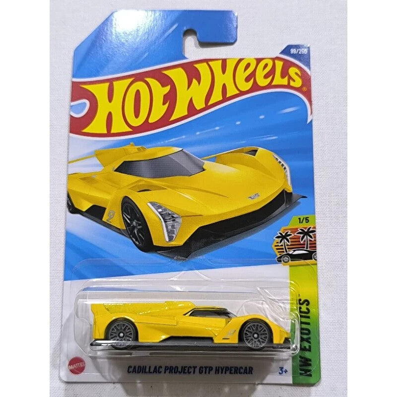 Hot Wheels 2025 Case D Mainline - Cadillac Project GTP Hypercar - Int. Card