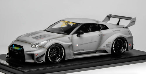 1/12 scale IVY model of the Nissan R35 GT-RR Gray Liberty walk Leather 30 pcs