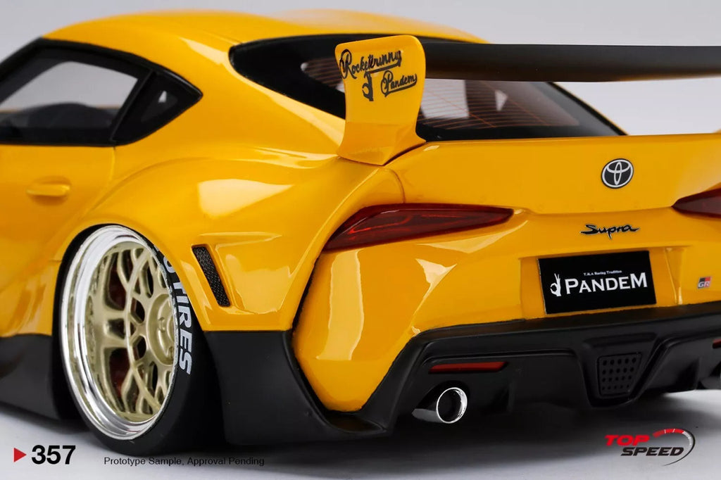1/18 Top Speed Pandem Toyota GR Supra V1.0 Resin Car Model