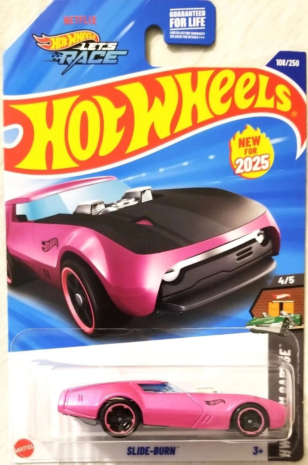 Hot Wheels New Slide-Burn {{ PINK }}