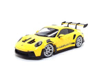 Minichamps 1:18 Porsche 911 GT3 RS (992) in Racing Yellow / Silver Wheels