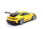 Minichamps 1:18 Porsche 911 GT3 RS (992) in Racing Yellow / Silver Wheels
