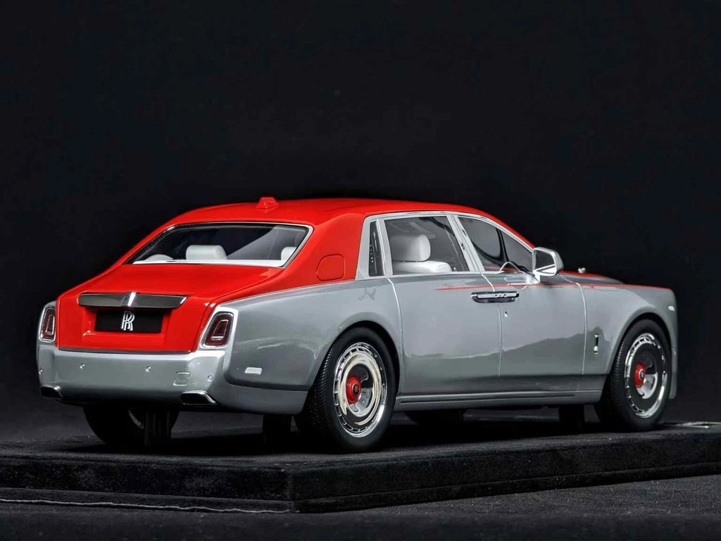 Rolls Royce Phantom Long Wheelbase Series II (Silver) [Henson&Heaven] 1/18 scale