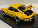 1/12 scale IVY model of the Porsche 911 Singer DLS Yellow on Carbon Base 40 pcs